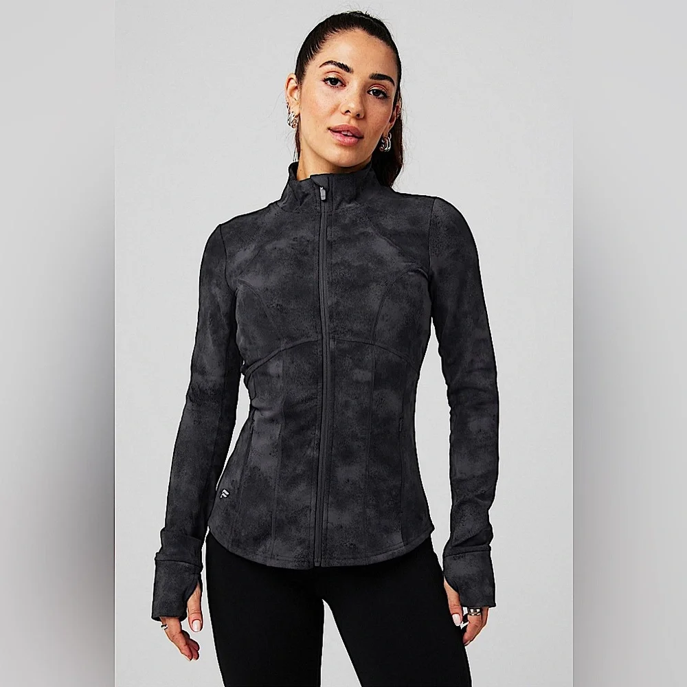 NWOT! Fabletics Full Zip Jacket- Size M - Picture 1 of 6